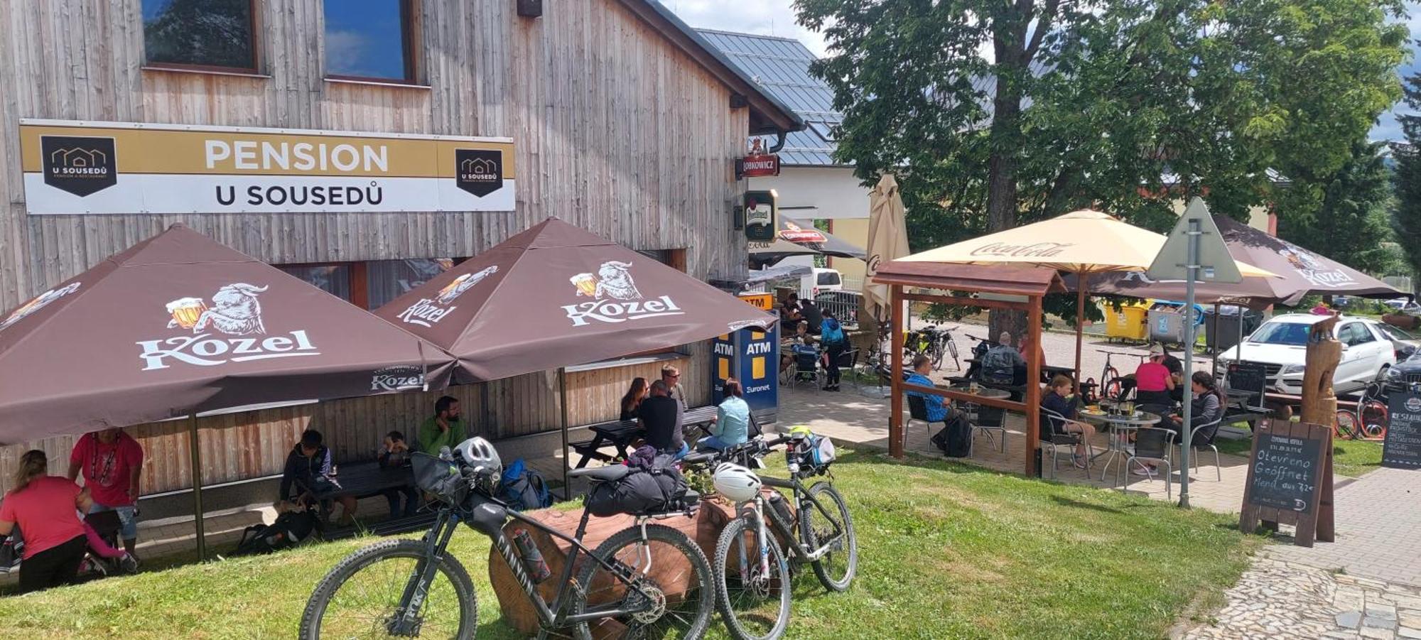 Penzion A Restaurace U Sousedu Strazny Dış mekan fotoğraf